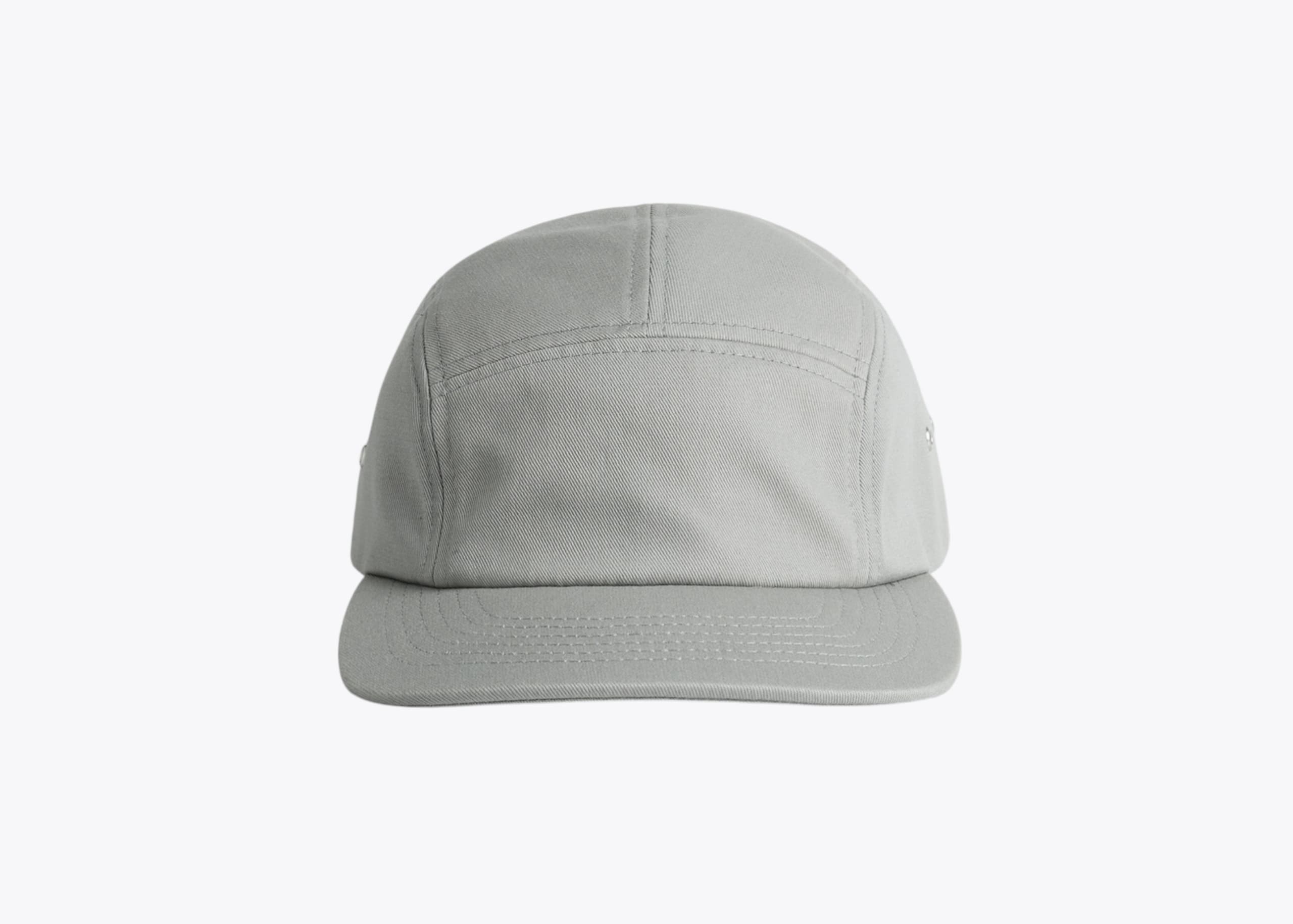 AS Colour 1103 Finn Five Panel Cap in Storm (size:one size fits most, view:front)