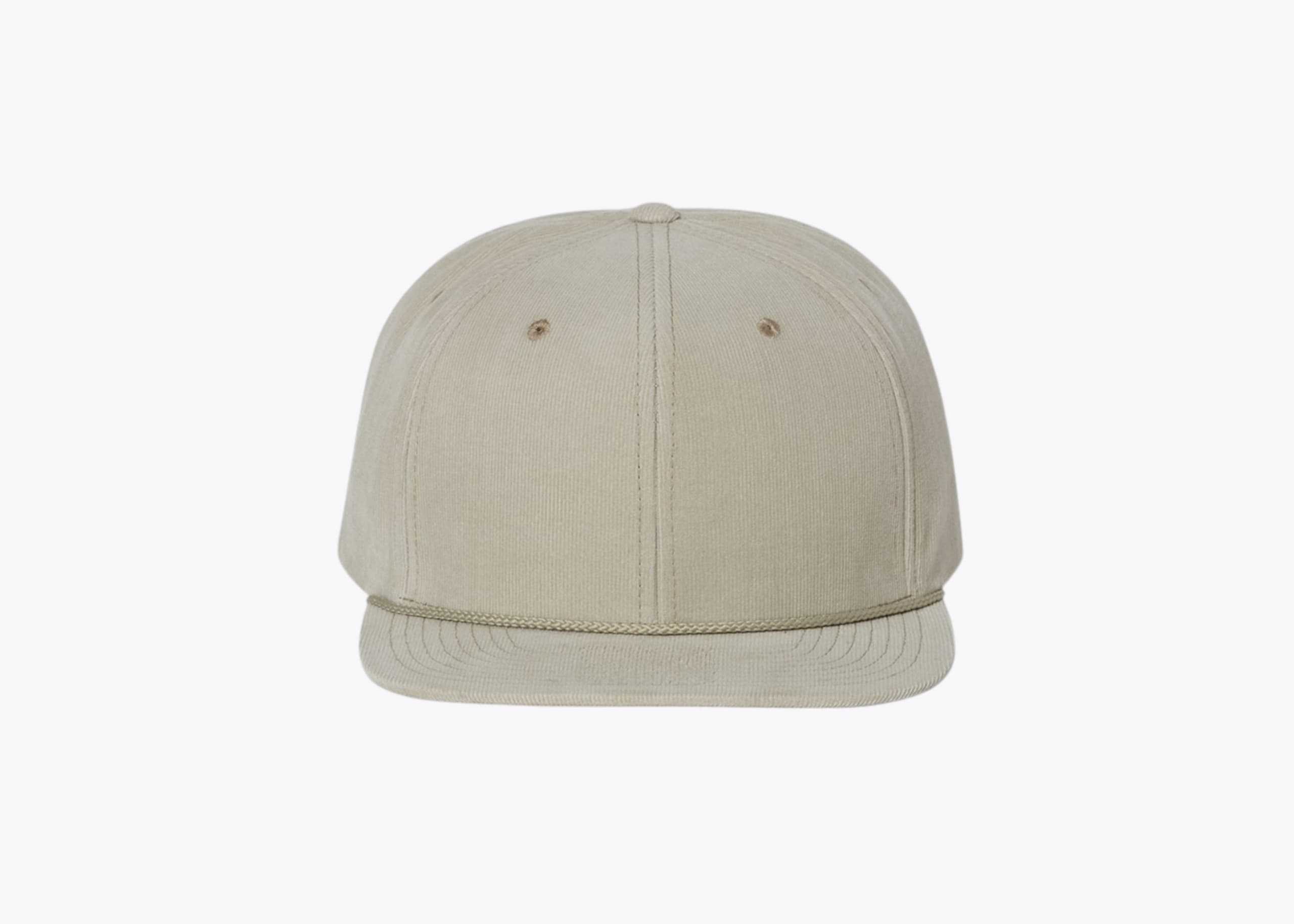 Richardson 253 Timberline Corduroy Cap in Tan (size:osfm, view:front)
